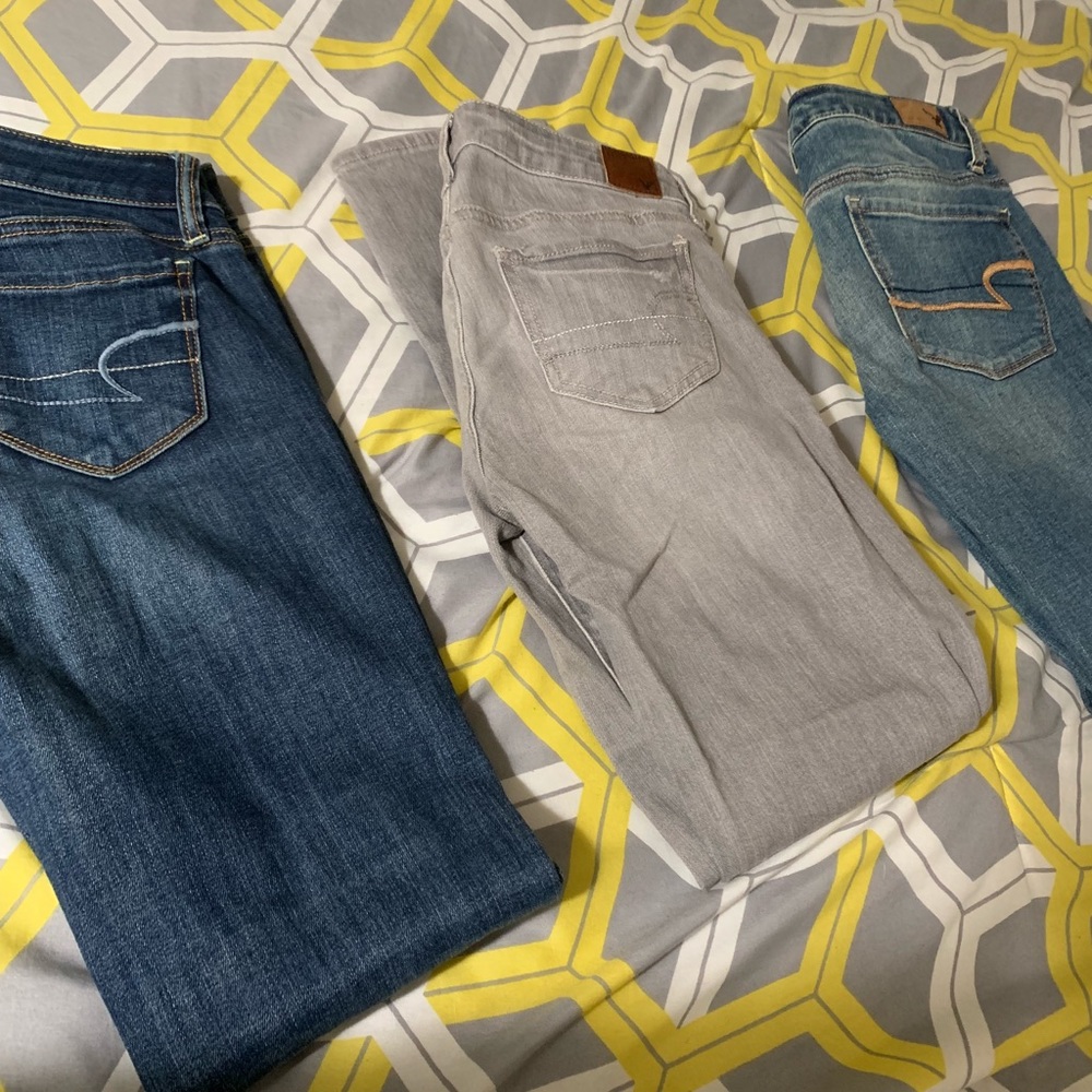 Bundle!! American Eagle and Hollister Jeans!